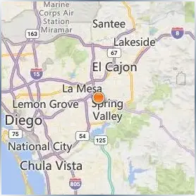 San Diego Christian College Location Map San Diego Christian College Location Map