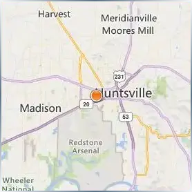 University of Alabama in Huntsville Location Map University of Alabama in Huntsville Location Map
