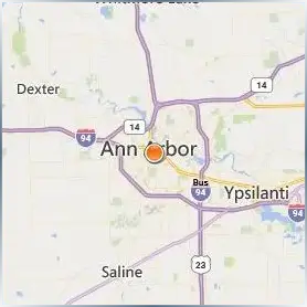 University of Michigan Ann Arbor Location Map University of Michigan Ann Arbor Location Map