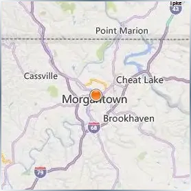 West Virginia University Location Map West Virginia University Location Map